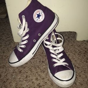 Purple Converse